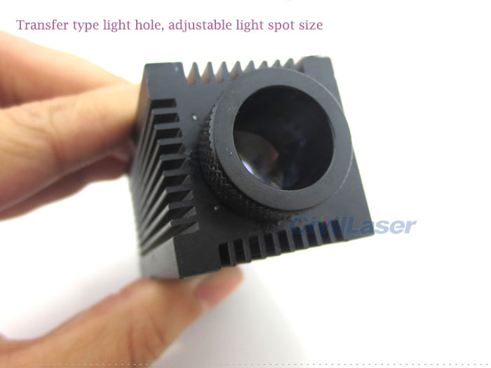 808nm 0.5w-5w Infrarrojo Night Vision Laser Lighting Lamp Powerful Invisible Módulo láser
